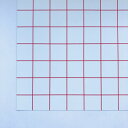 1220mm x 915mm 厚さ0.38ミリ 格子レッド(S-22) ディスプレイシート プラスチック ポリプロピレン 陳列棚 シート ディスプレイ 売場演出 装飾 水拭き可