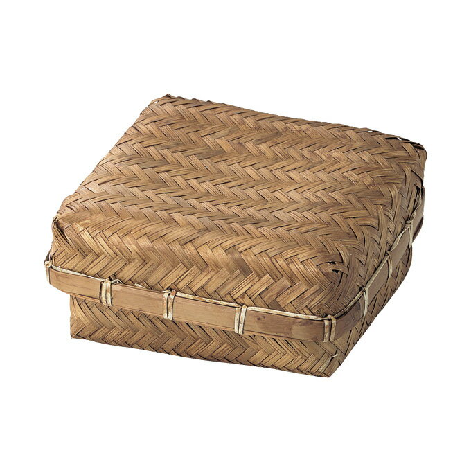 かご 籠 カゴ バスケット 店舗什器 小物入れ 小物収納ケース 収納ボックス 収納ケース おもちゃ箱 衣類収納 カトラリーケース ソーイングボックス ソーイングバスケット 竹バスケット かわいい おしゃれ 竹製 角型・スクエア シンプル アジアン