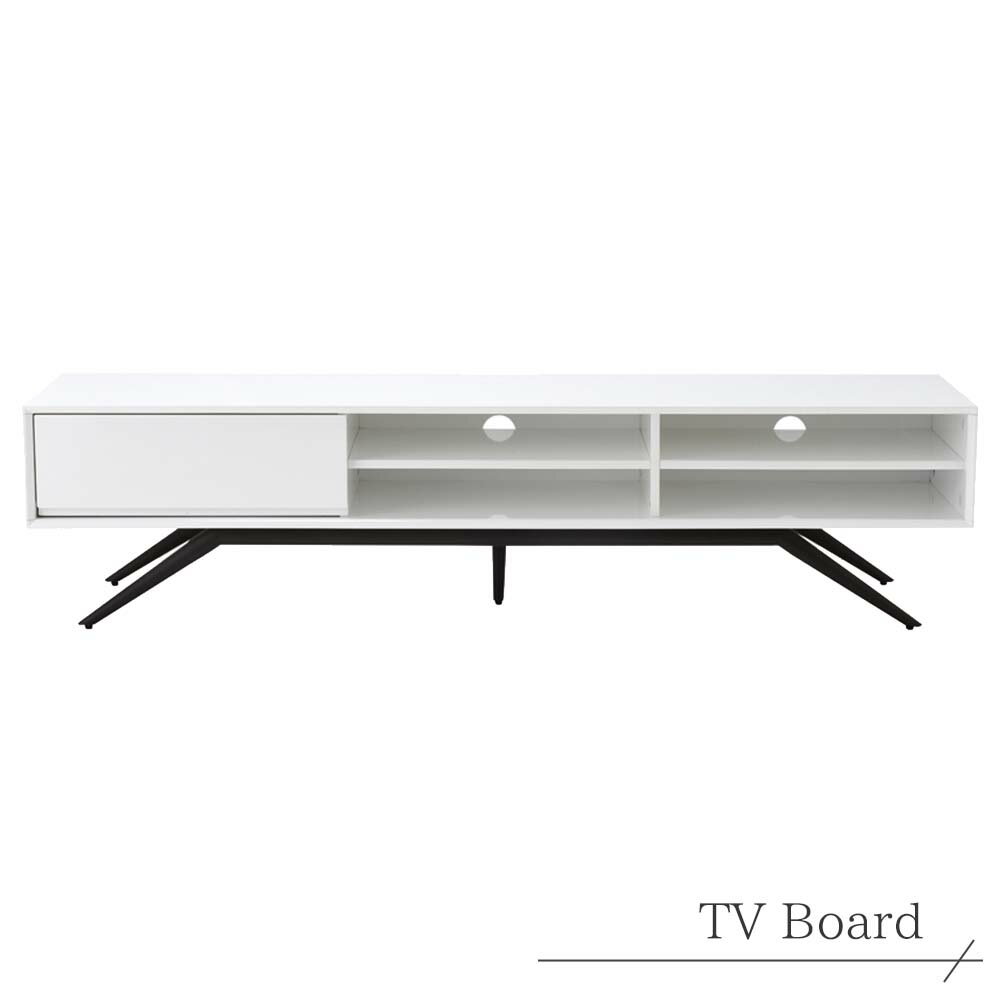 Rakuten - テレビボード テレビ台 リビングボード 収納家具 AVボード TVボード 引き出し付き ホワイト 幅165 奥行き40 高さ40 高品質 丈夫 長持ち 高級 業務用家具メーカー インテリア おしゃれ お洒落 新築 モデルルーム モデルハウス hmdy