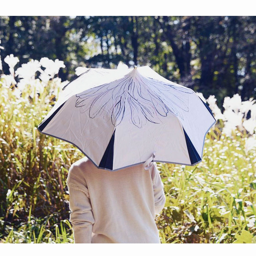 晴雨兼用日傘 DiCesare Designs Margarita SuperMini 2.0 Flair デザイナーズブランド 傘 雨傘 おしゃれ かわいい 深張り ドーム型 デザイン 高級 上品 プレゼント ギフト 長傘 日傘 かさ カサ オシャレ 軽い