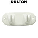 DULTON ポーセリン 2プロング フック タオルフック タオル掛け タオルホルダー タオルハンガー ダブルフック ポーセリン 陶磁器 おしゃれ 可愛い かわいい インテリア雑貨 カワイイ シンプル 賃貸 壁 壁付け 石膏ボード 取り付け 壁面 トイレ キッチン