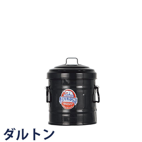 DULTON ダルトン マイクロ缶 Micro garbage can 小物収納 小物入れ 鉛筆立て 缶 カン ペンたて ペン立て 文房具入れ おしゃれ オシャレ かわいい 可愛い レトロ アンティーク調 ふた付き 金属 フタ付き 蓋付き 持ち手付き ミニ 小型 カラー