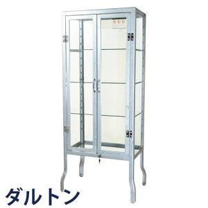 DULTON ダルトン ドクターキャビネット L ガルバナイズド Doctor cabinet L Hot-dip galvanized ガラスキャビネット 収納家具 キャビネット ガラス棚 コレクションケース コレクションラック フィギュアラック フィギュアケース 薬品棚 飾り棚 ガラスシェルフ