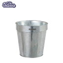 ガルバナイズド ポットカバー 22 GALVANIZED POT COVER 22 タフでクールなテクニシャン 鉢 植木鉢 ガーデニング 植木入れ ポットカバー プランターカバー タグ付き ベランダ ガーデニング用品 菜園 北欧 庭 庭園