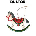 ダルトン DULTON ダルトン ハンガー X ホース オーナメント 馬 白馬 クリスマス 飾り クリスマスオーナメント かわいい 可愛い 北欧 レトロ おしゃれ お洒落 アンティーク調 ギフト プレゼント 赤 白 レッド ホワイト キーホルダー