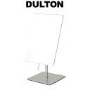 レクタングル スタンドミラー ダルトン DULTON 卓上ミラー ミラー 鏡 かがみ 卓上鏡 おしゃれ シンプル モダン 北欧 スタンド 卓上 小さめ 小ぶり コンパクト 四角 長方形 角度調整 メイク お化粧 アイメイク