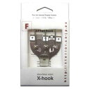 フック Hook X-hook3 壁掛けフック フック ウォールフック ウォールハンガー パネルフック ディスプレイ用フック ディスプレイフック ステンレススチール ディスプレイ金具 アートフレーム用 ポスターフレーム用 ディスプレイ用 壁掛け用