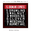 アートフレーム SIGN FRAME New York 3 壁掛け 絵画 横220mm × 縦220mm 壁飾り 額縁 ポスター フレーム パネル おしゃれ 飾...