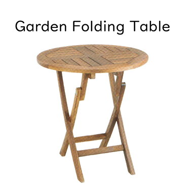 フォールディング ラウンドテーブル ガーデンテーブル テーブル 机 カフェテーブル ミニテーブルセンターテーブル ラウンドテーブル 木製テーブル コーヒーテーブル 折りたたみテーブル 折り畳みテーブル フォールディングテーブル 茶色 ブラウン チーク材