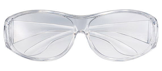 メガネの上から掛けられる オーバーグラス マスク対応くもり止め 曇り止めコート 透明 クリアーレンズ 99%以上 紫外線 UVカット サングラス おしゃれ メガ...