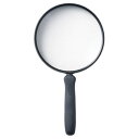 ルーペ 拡大鏡 1.5倍 123mm Lサイズ 虫めがね 天眼鏡 大きいアクリルレンズ 大口径 ビッグ おしゃれ シンプル 読書 新聞 辞書 母の日 父の日 敬...