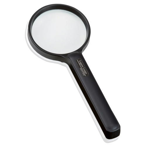 【送料無料メール便】ルーペ 日本製 2倍 M-Lサイズ 90mm ハードコートアクリルレンズ おしゃれ ハンドルーペ 手持ち 拡大鏡 虫眼鏡 虫めがね 天眼鏡 ...