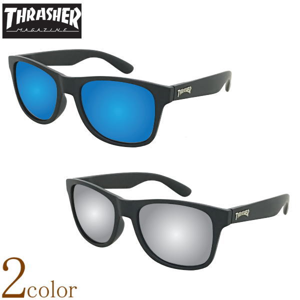 THRASHER スラッシャー ミラーサングラス ミラーレンズ おしゃれ カジュアル ウエ...
