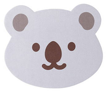 【メール便配送可能】【10枚入り】メガネ拭き レンズクロス 眼鏡拭き かわいい 動物 コアラ