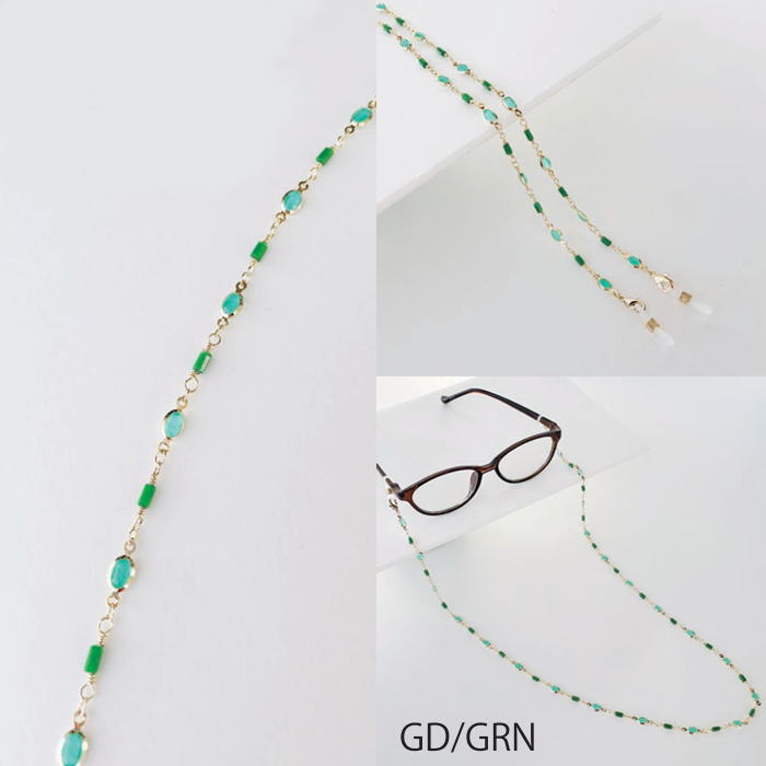 【送料無料メール便】メガネチェーンとネックレスの2WAYアクセサリー おしゃれ グラスチェーン めがね 老眼鏡　サングラスの落下防止 母の日 敬老の日