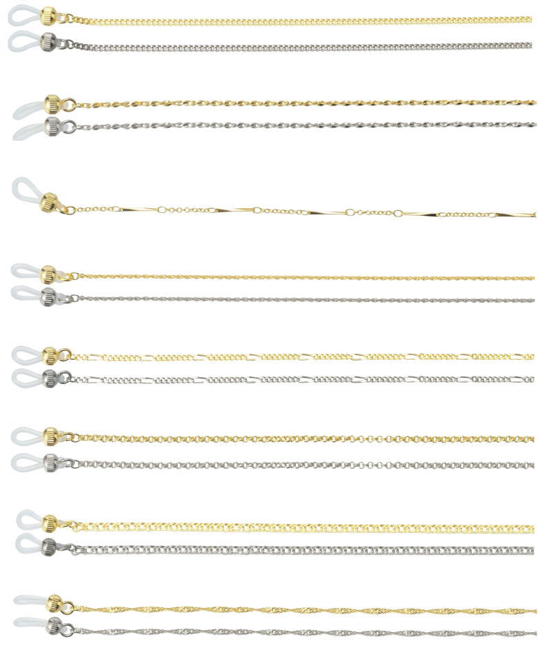 【送料無料メール便】メガネチェーン 日本製 老眼鏡 サングラス 落下防止 グラスコード おしゃれ ストラップ 紐 メタルチェーン[金属] メンズ レディース 母の日 父の日 敬老の日