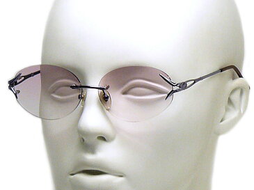 老眼鏡 シニアグラス おしゃれ メガネケース付 女性用 CK-206パープル