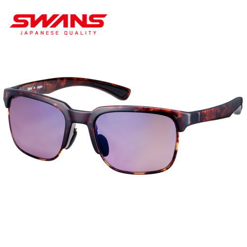 SWANS スワンズ 偏光サングラス 日本製 偏光レンズ 紫外線 UVカット おしゃれ スポーツ ドライブ 釣り 高性能 メガネケース付 er-1(イーアールワ...