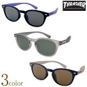 【メール便配送可能】THRASHER スラッシャー 子ども用偏光サングラス おしゃれ ウエリントン型 ボストン型 キッズ カジュアル 紫外線 UVカット 偏光レンズ メガネケース付 男性用 女性用