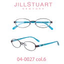 ジルスチュアート ニューヨーク メガネ Jill Stuart New York JIL-04-0027-6 ブラウン/ブラウン 子供用 キッズ用 フルリム オーバル 人気ブランド キュート おしゃれ フェミニン