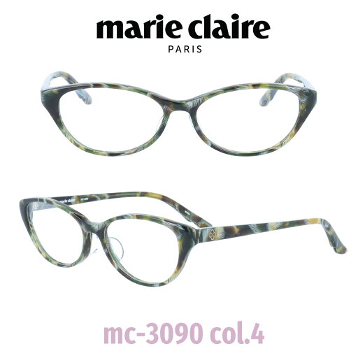 【国内正規品】マリクレール メガネ Marie Claire MC-3090-4 グリーンササ/グリーンササ レディース 人気ブランド UVカット キュート おしゃれ モード 【国内正規品】マリクレール メガネ Marie Claire MC-3090-4 グリーンササ/グリーンササ レディース 人気ブランド UVカット キュート おしゃれ モード