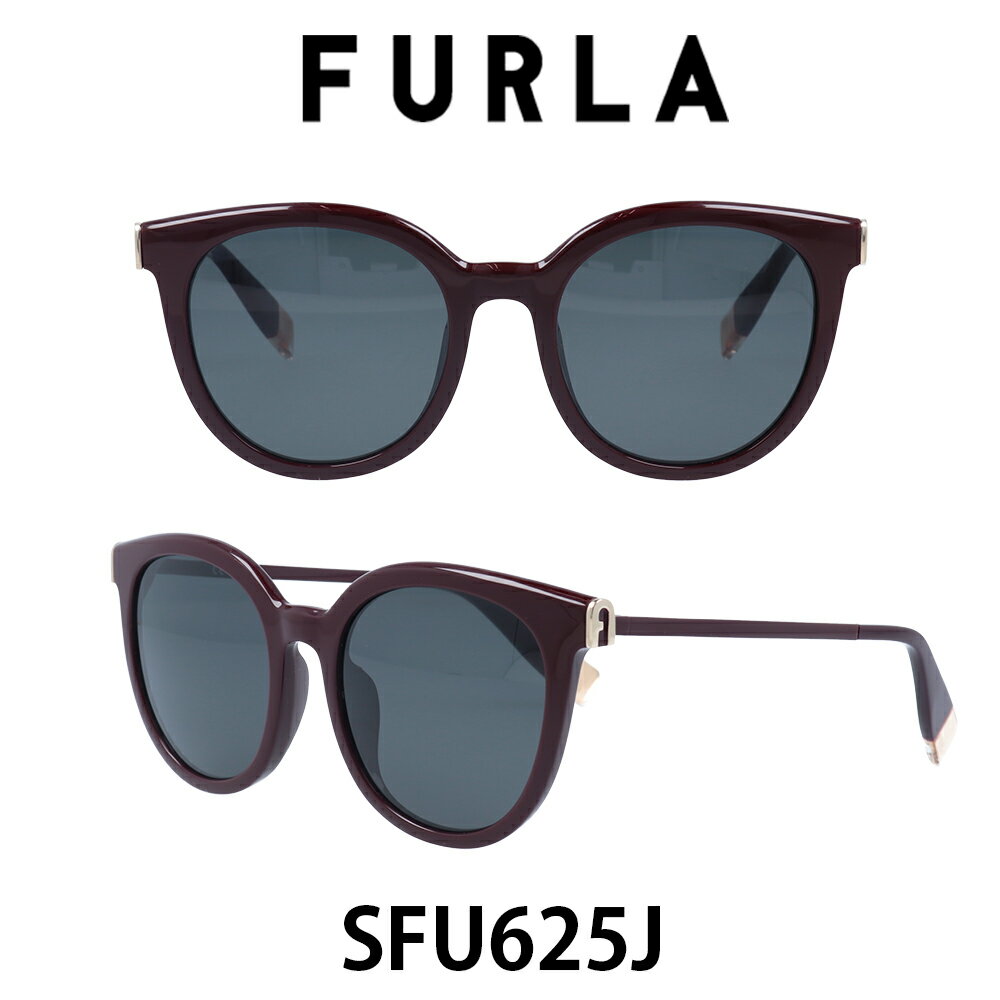 フルラ フルラ サングラス レディース FURLA SFU625J-G96 グレー/ワイン 運転用 UVカット ブランド