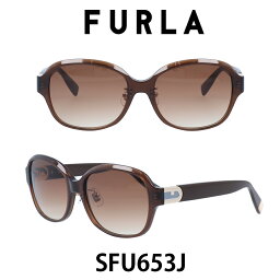 フルラ フルラ サングラス レディース FURLA SFU653J-6W8 ライトブラウングラデーション/クリアブラウン 運転用 UVカット ブランド