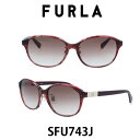 フルラ 2024年 FURLA フルラサングラス SFU743J AHT (シャイニーウェイビーボルドー/ボルドーグラデーション) 女性　レディースサングラス　UVカット　スタイリッシュでトレンド感のあるデザイン　かけ心地の良くフィッティングのしやすい