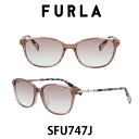 フルラ 2024年 FURLA フルラサングラス SFU747J 913 (シャイニークリアピンクベージュ/ライトベージュグラデーション) 女性　レディースサングラス　UVカット　スタイリッシュでトレンド感のあるデザイン　かけ心地の良くフィッティングのしやすい