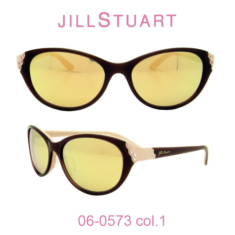 ジルスチュアート 【クーポン利用で20%OFF】【国内正規品】ジルスチュアート サングラス レディース JILL STUART 06-0573 カラー1 人気モデル UVカット キュート おしゃれ フェミニン