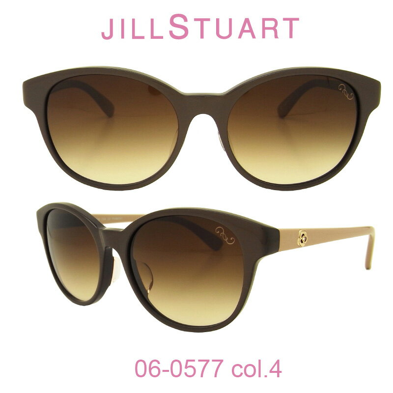 ジルスチュアート 【クーポン利用で20%OFF】【国内正規品】ジルスチュアート サングラス レディース JILL STUART 06-0577 カラー4 人気モデル UVカット キュート おしゃれ フェミニン