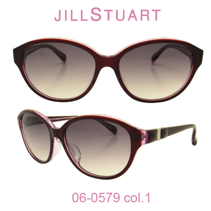 ジルスチュアート 【クーポン利用で20%OFF】【国内正規品】ジルスチュアート サングラス レディース JILL STUART 06-0579 カラー1 人気モデル UVカット キュート おしゃれ フェミニン