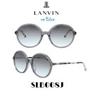 Lanvan on blue ランバン オンブルー サングラス SLB008J ALV (シャイニークリアチャコールグレー・シャイニーホワイトブラックハバナ/チャコールグレーグラデーション) 女性 レディース フレンチヴィンテージ ランバンパリ モダンなエレガンス ヴィンテージ風(4)