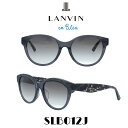 Lanvan on blue ランバン オンブルー サングラス SLB012J 4AL (シャイニークリアグレー/チャコールグレーグラデーション) 女性 レディース フレンチヴィンテージ ランバンパリ モダンなエレガンス ヴィンテージ風