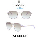 Lanvan on blue ランバン オンブルー サングラス SLB014J 300 (シャイニーローズゴールド/ピンクベージュグラデーション) 女性 レディース フレンチヴィンテージ ランバンパリ モダンなエレガンス ヴィンテージ風