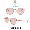 Lanvan on blue ランバン オンブルー サングラス SLB014J I92 (シャイニーコッパーゴールド/オレンジブラウン) 女性 レディース フレンチヴィンテージ ランバンパリ モダンなエレガンス ヴィンテージ風