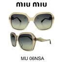 ミュウミュウ 【国内正規品】MIU MIU(ミュウミュウ) サングラス MU06NSA HAL3M1 人気モデル UVカット おしゃれ かわいいサングラス レディース uvカット