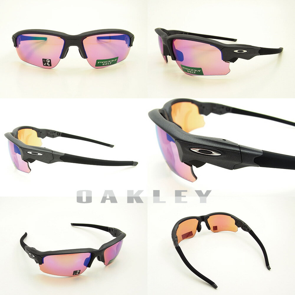 【国内正規品】OAKLEY オークリー サングラス (アジアンフィット) フラックドラフト スチール/プリズムゴルフ 野球 ゴルフ(Sunglasses FLAK DRAFT 9373-0470 Steel/Prizm Golf)