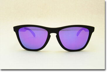 OAKLEY サングラス オークリー 野球 Sunglass FROGSKINS 298 Matte Black/Violet Iridium (オークレー サングラス フロッグスキン マットブラック ヴァイオレッドレンズ)