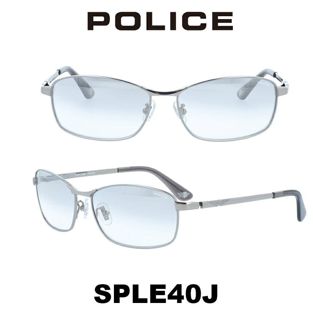 ポリス（police） 【国内正規品】ポリス サングラス メンズ POLICE Japanモデル SPLE40J-583X ミラーグラデーション/シャイニーチタニウム