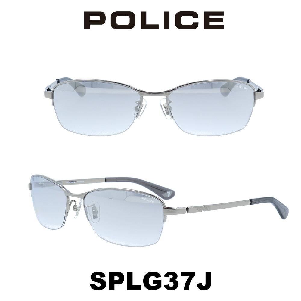 ポリス（police） ポリス サングラス メンズ POLICE Japanモデル SPLG37J-583X ミラーグラデーション/シャイニーチタニウム