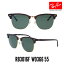 ڥݥѤ10%OFFۥ쥤Х 󥰥饹 RayBan ֥ޥ RB3016F-W0366-55 ꥹ륰졼꡼(G-15XLT)/åȡ/ꥹ 󥺡ǥݾڽդ