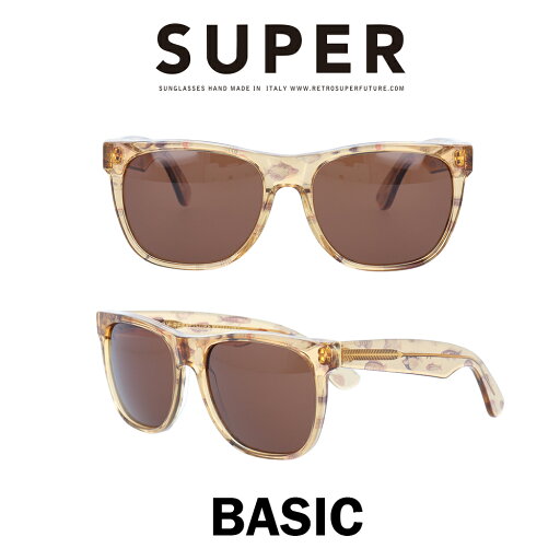 SUPER(スーパー) サングラス ベーシック Basic 857 コロニーライトポイゾン/ブラウン SUPER(スーパー) サングラス ベーシック Basic 857 コロニーライトポイゾン/ブラウン