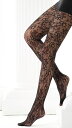 スーパーSALE!!半額です!!〔メール便送料無料〕イタリア製オメロ 花柄フィッシュネットストッキング ALANNA collant OMERO