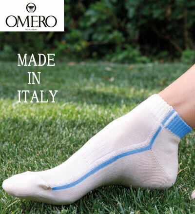 樂天商城 - 【メール便送付可能商品】イタリア製オメロコットンソックスECLAIR calzino OMERO