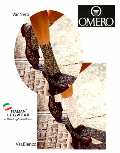 イタリア製オメロプリント柄ソックス　CAMELIE calzino 〜OMERO