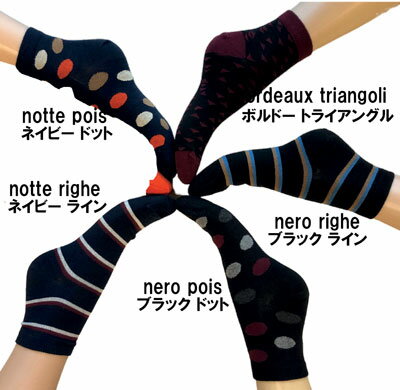 樂天商城 - SALE!!【メール便送付可能商品】イタリア製オメロコットンソックス　ESSENTIAL　calzino