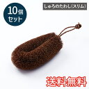 【送料無料】 しゅろのたわし スリム 10個セット 棕櫚 清潔 掃除 洗剤 台所 キッチン 生活雑貨 日用雑貨 ギフト お祝い プレゼント プラン堂