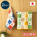 【送料無料】 今治産 フェイスタオル ギャベ 2色組 オレンジ グリーン 清潔 快適 ソフト ふわふわ 吸水 速乾 パイル 綿 ジャガード織り 国産 日本製 動...