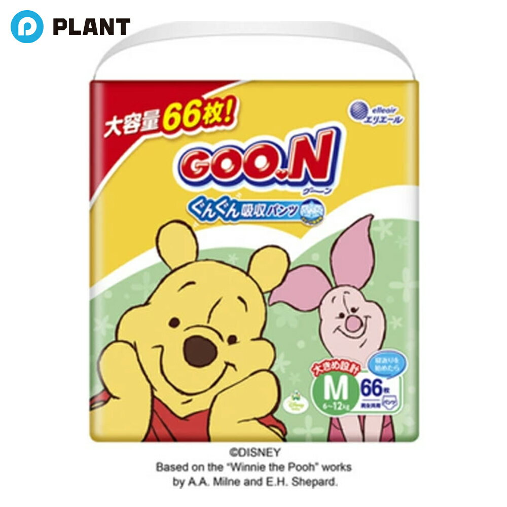 グーン ぐんぐん吸収パンツ Mサイズ ディズニー 66枚入
